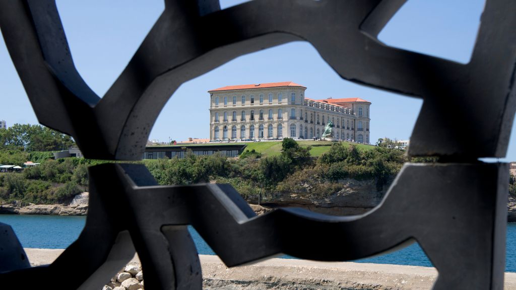 The new building of the MuCEM (Musée des Civilisations de l'Europe et de la Méditerranée), Marseille (Architect: Rudy Ricciotti)