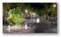 Aix-en-Provence, old city at night, Cours Mirabeau