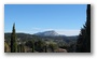 View of the area around Aix-en-Provence, in January lights...