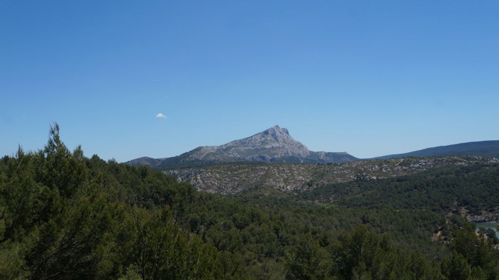 In the forest on the side of the St Victoire (Plateau de Bibémus), Aix-en-Provence