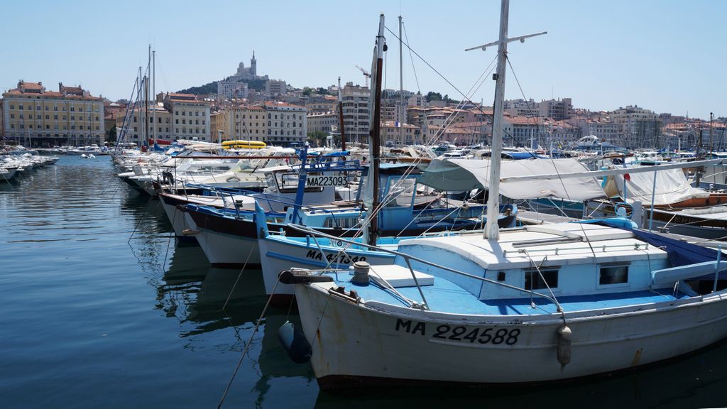 The old harbour of Marseille