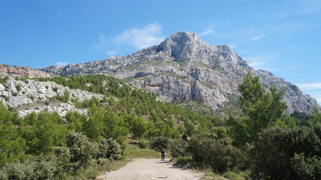 On slopes of the St. Victoire, Aix-en-Provence