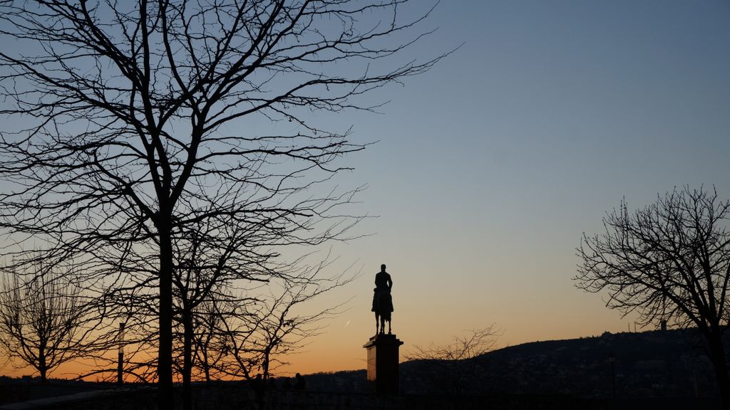 On the Castle Hill of Budapest