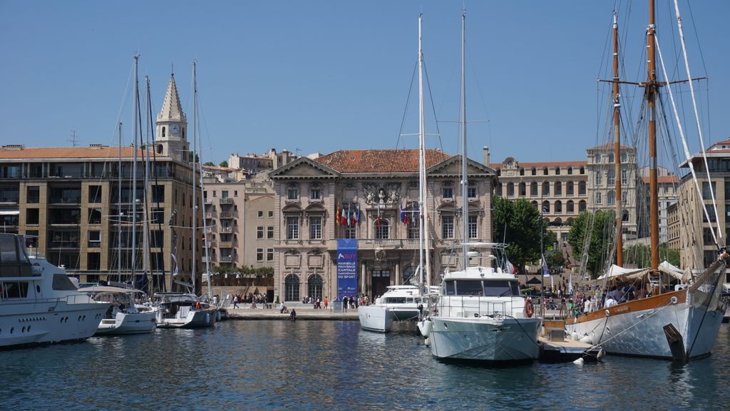 In the old Harbour of Marseille