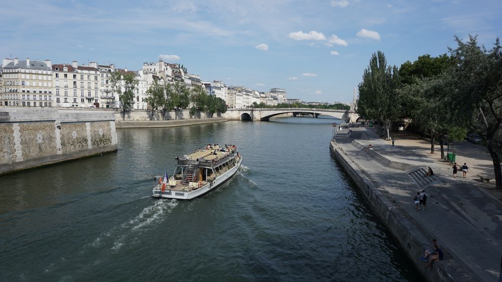 Paris, the Seine...