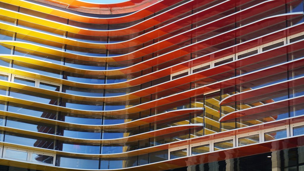 The new building of the University Library for the Humanities, Aix-en-Provence