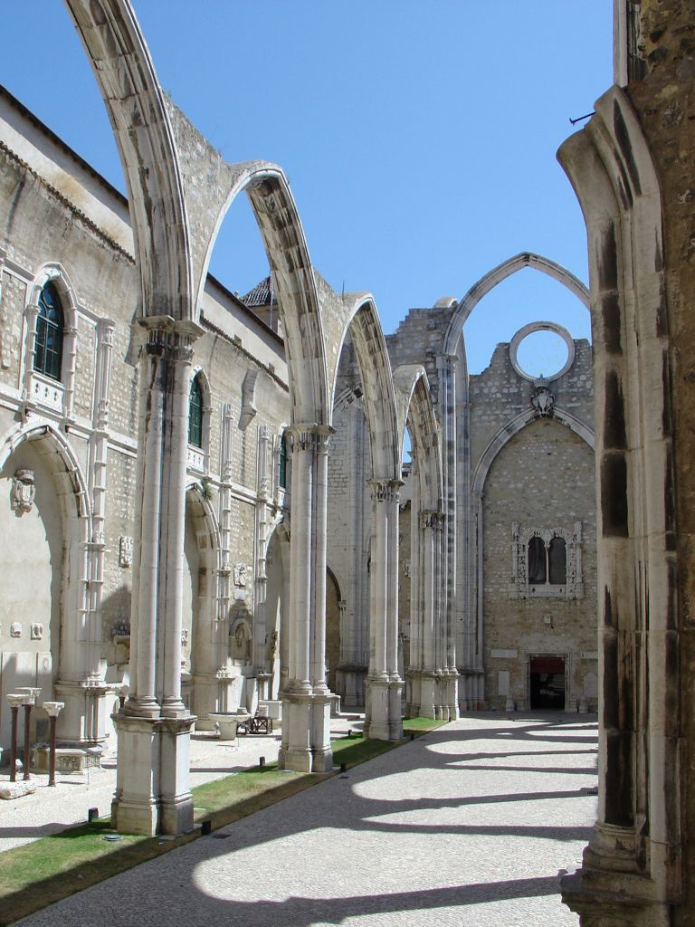 Ruins of the Carmelite Cloister