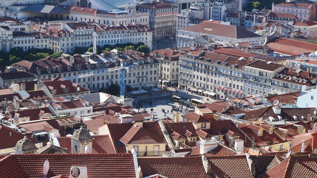 View of Lisbon from the Castle