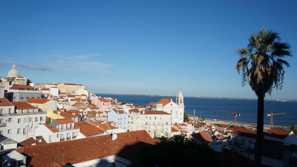 View of Lisbon from the Castle