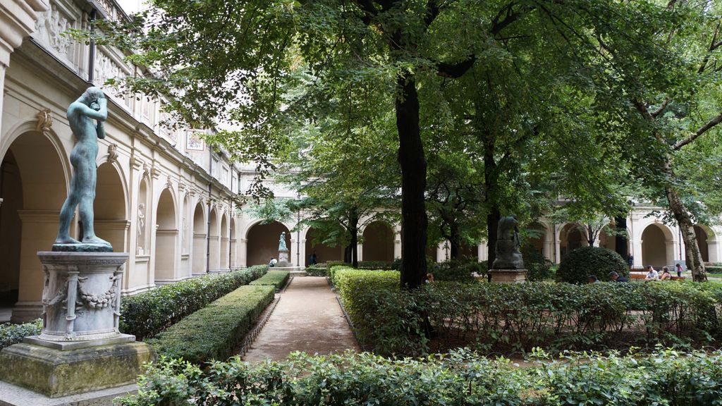 Museum of fine arts (in fact, an old monastery), Lyon