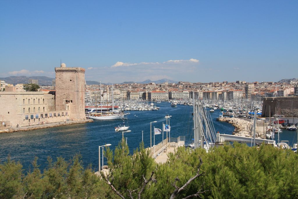 The old harbour of Marseille (