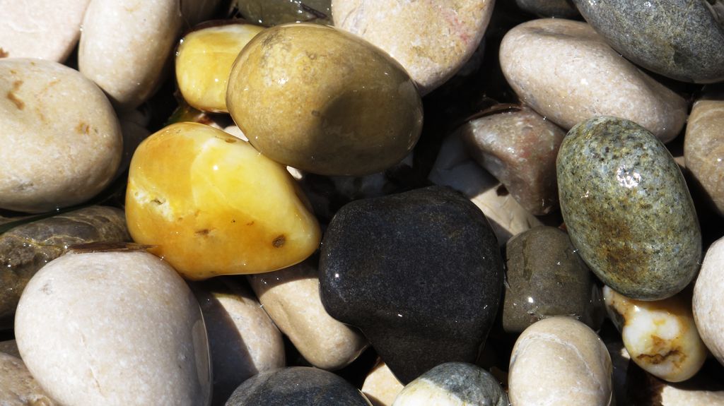 Gravel on the seaside in Marseille...