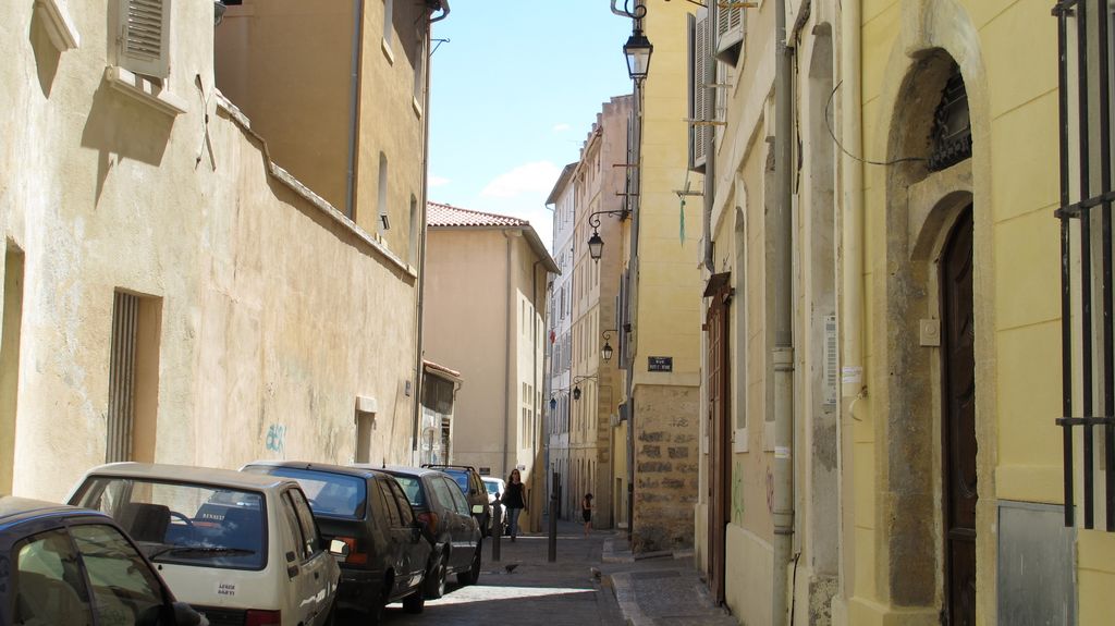 Small streets in the old area (