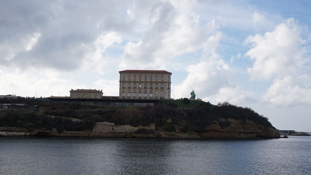 Old Harbour of Marseille in January