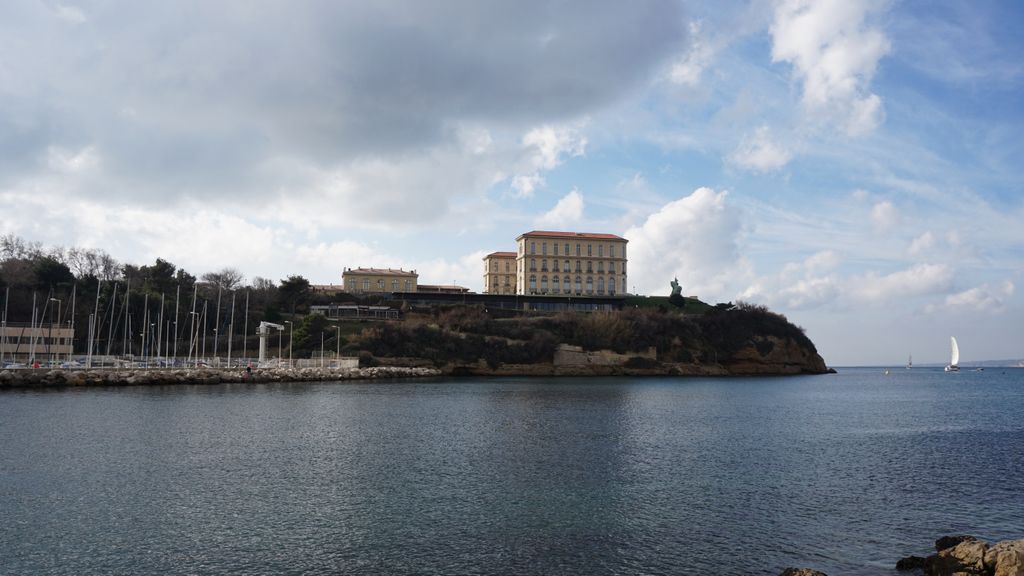 Old Harbour of Marseille in January