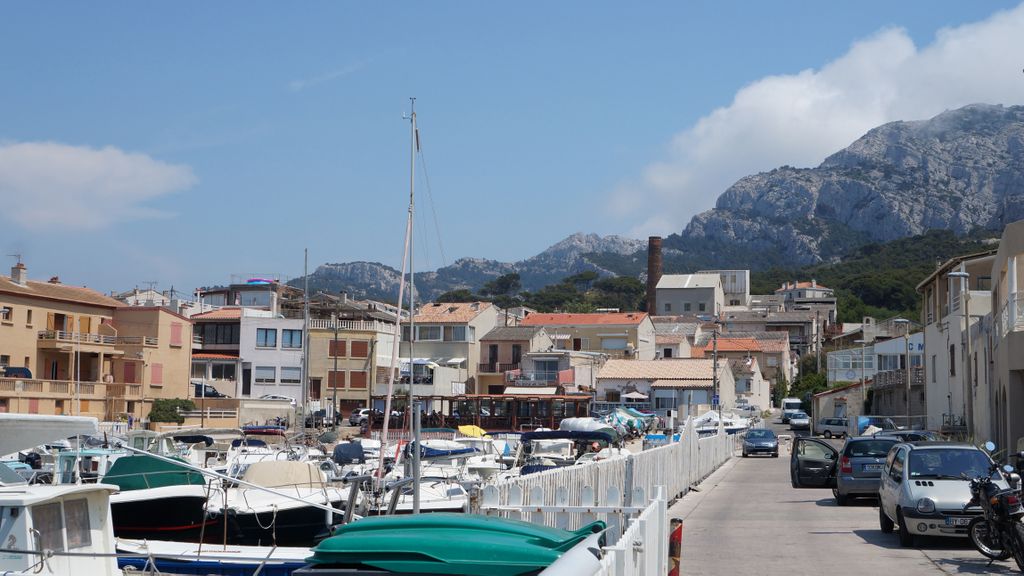 La Madrague, a faraway suburb of Marseille