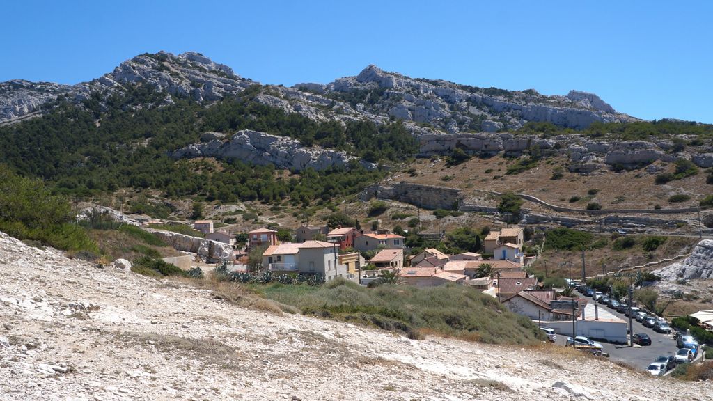 Seashore by Montredon, at the Eastern edge of Marseille