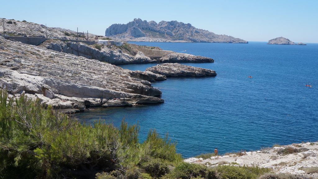 Seashore by Montredon, at the Eastern edge of Marseille