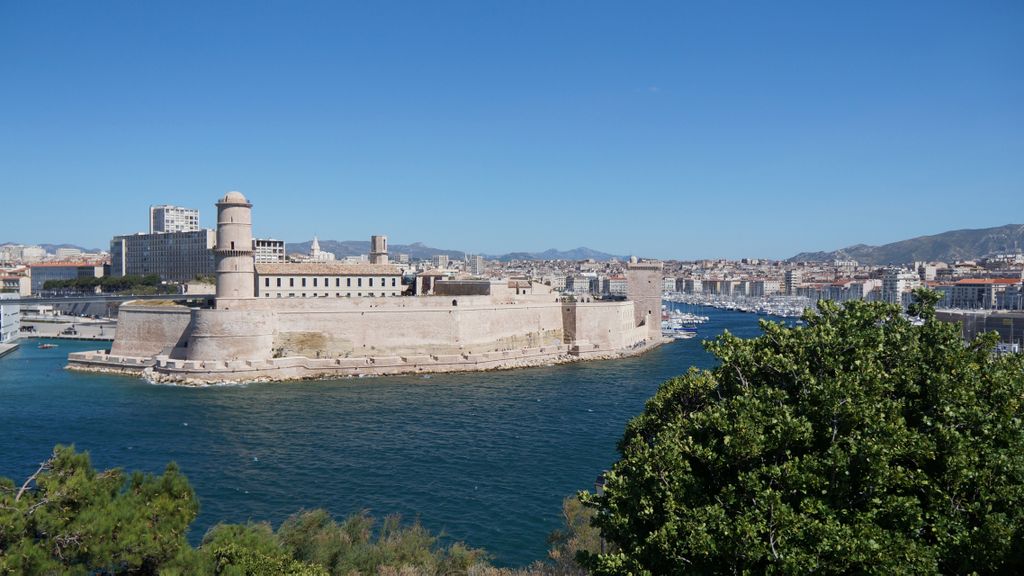 The St. Jean fort in Marseille