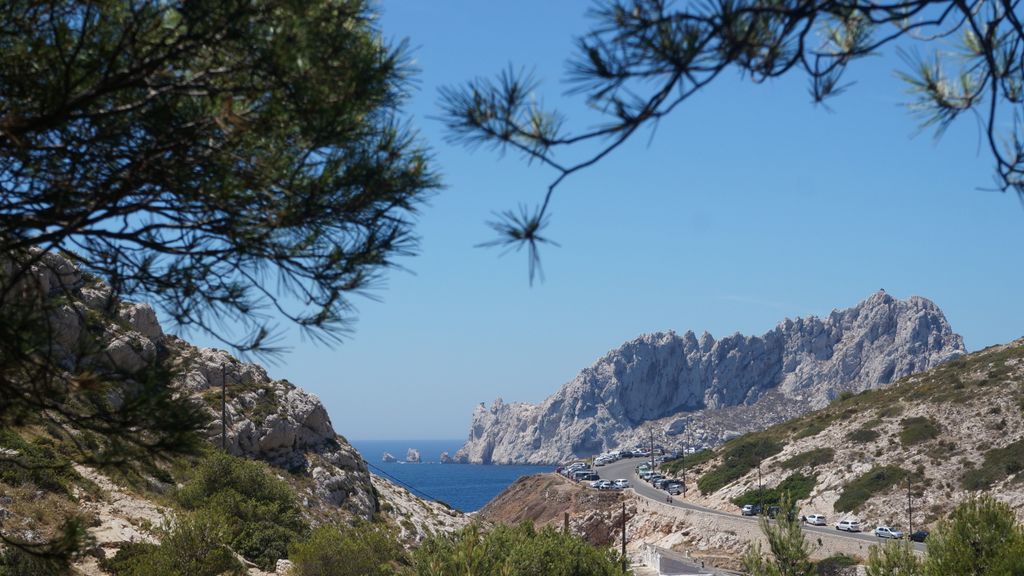 Calanques de Callelongue, at the extreme Eastern side of Marseille