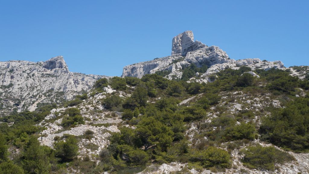 Calanques de Callelongue, at the extreme Eastern side of Marseille