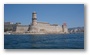 Fort St. Jean, at the entry of the old harbour in Marseille