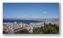 View of Marseille from the mountain of the cathedral