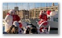 At the Christmas village in Marseille