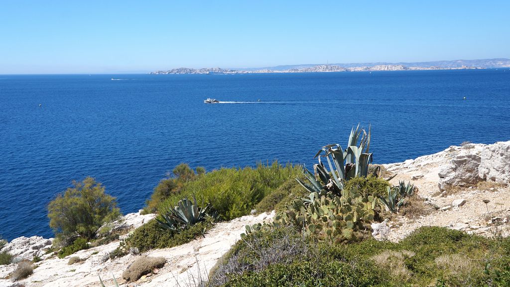 Seashore by Montredon, at the Eastern edge of Marseille