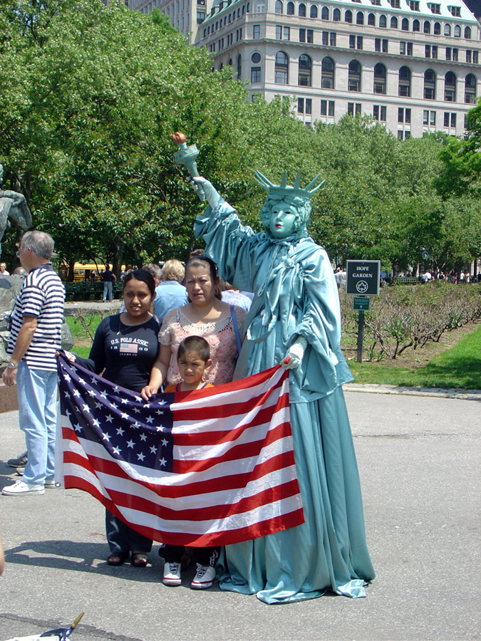 A wonderful photo opportunity in New York...
