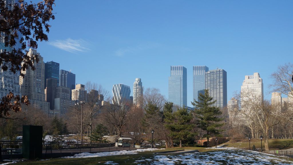 View from Central Park, New York