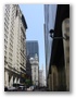 Lower Broadway side in the Financial District
