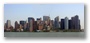 Manhattan, seen from the boat back from Liberty Island