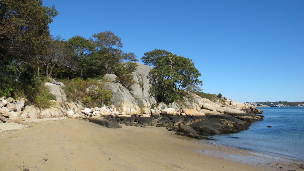 Stage Fort Park in Gloucester, Cape Ann, North-East of Boston