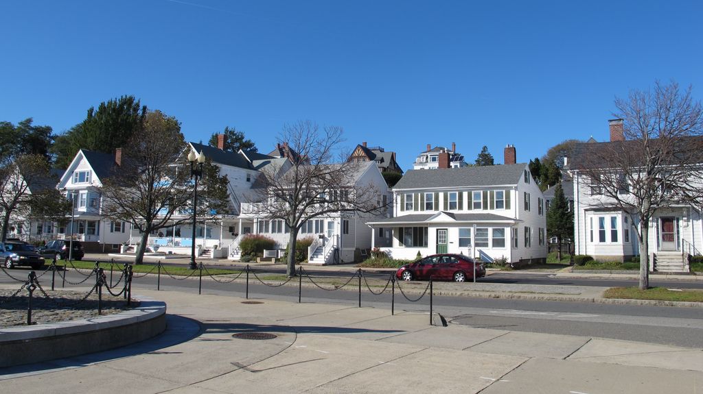 Beach of Gloucester, Cape Ann, North-East of Boston