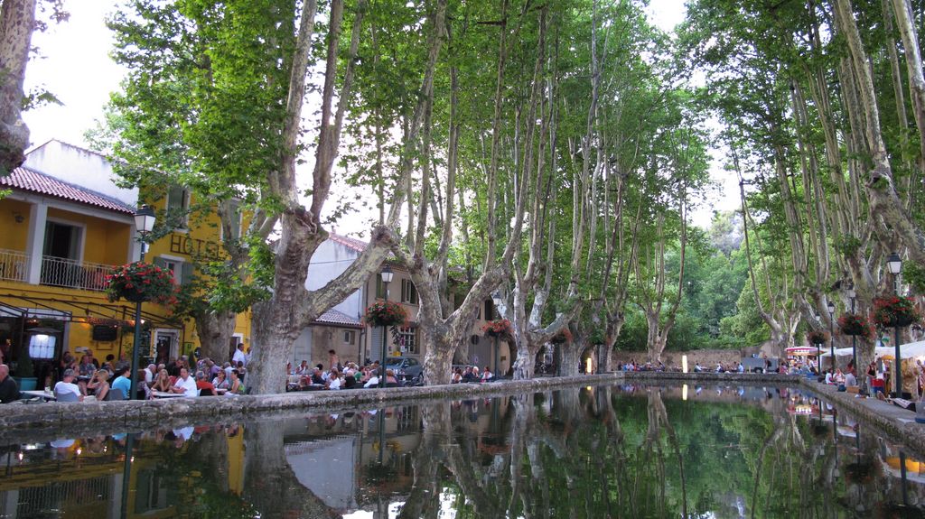 Cucuron, in the Lubéron mountain, France