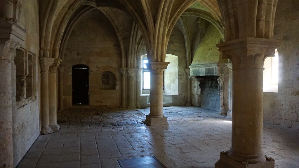 Silvacane Abbey, in La Roque-d'Anthéron, one of the three medieval Cistercian abbeys of Provence (alongside Sénanque and le Thoronet), also referred to as the “three sisters of Provence” (“les trois sœurs provençales“).