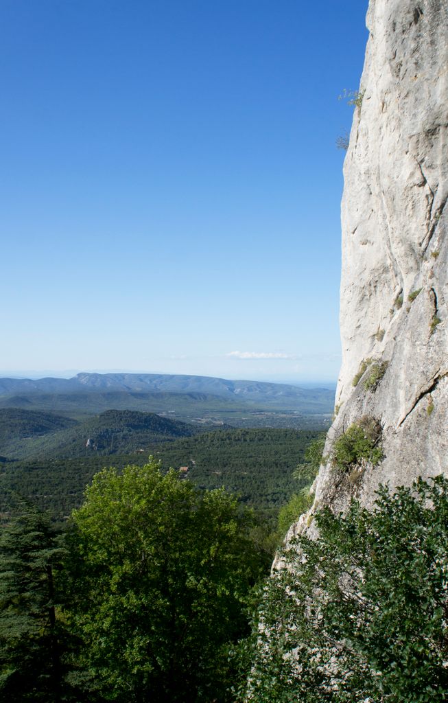 View from the Sainte-Baume, Provence