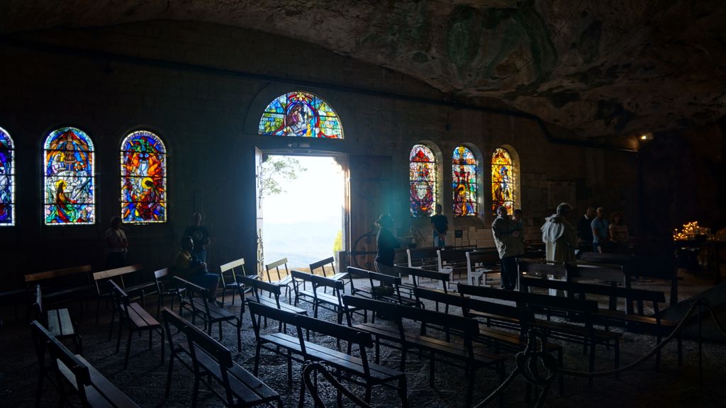 The Sainte-Baume cave, Provence