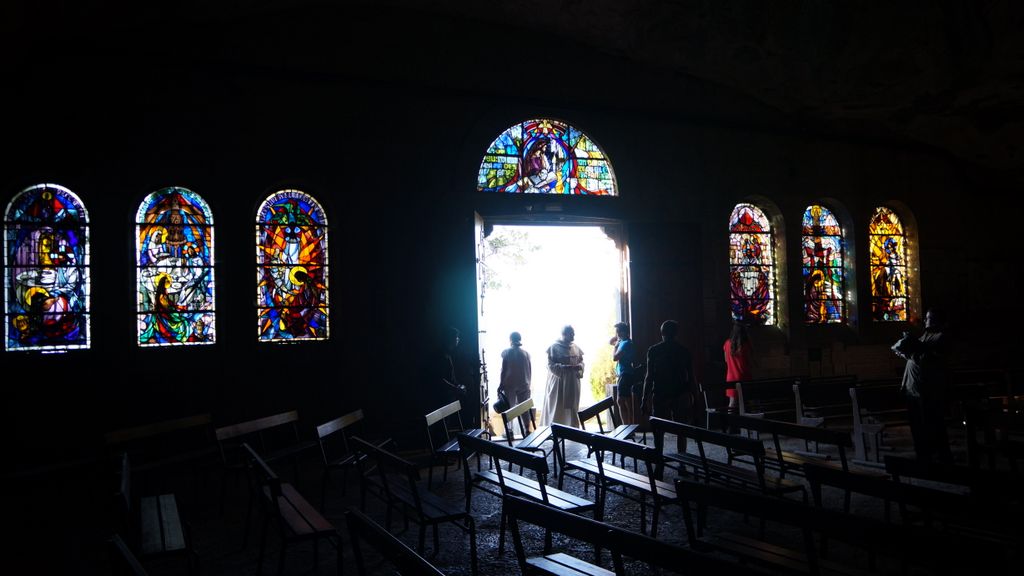 The Sainte-Baume cave, Provence