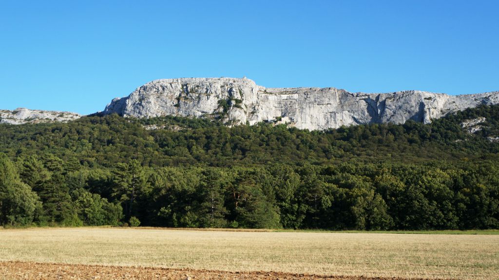 The Sainte-Baume mountain, in Provence