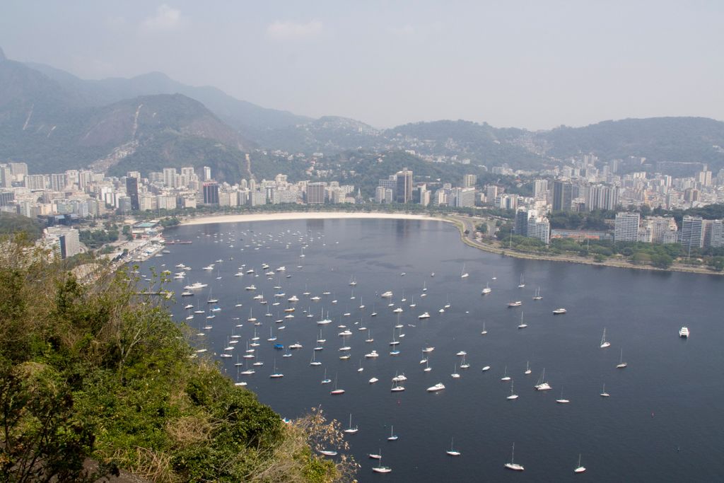 Rio de Janeiro, view of the city from the 