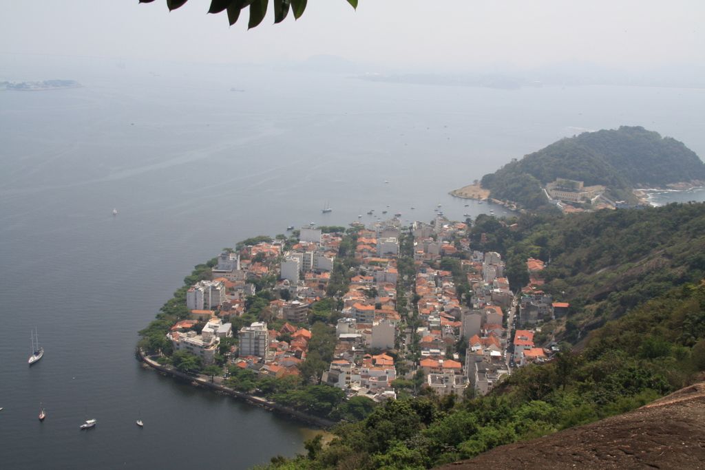 Rio de Janeiro, view of the city from the 