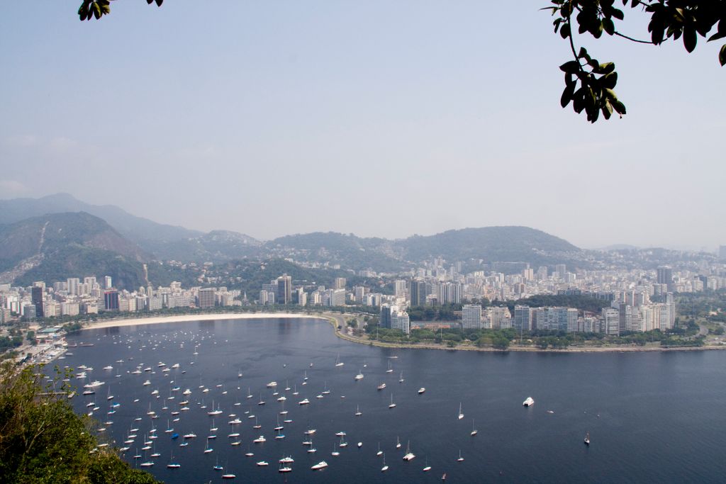 Rio de Janeiro, view of the city from the 