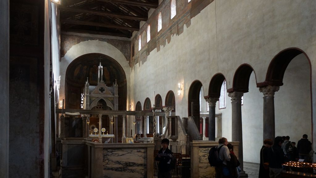 A small Greek Orthodox Church in Rome