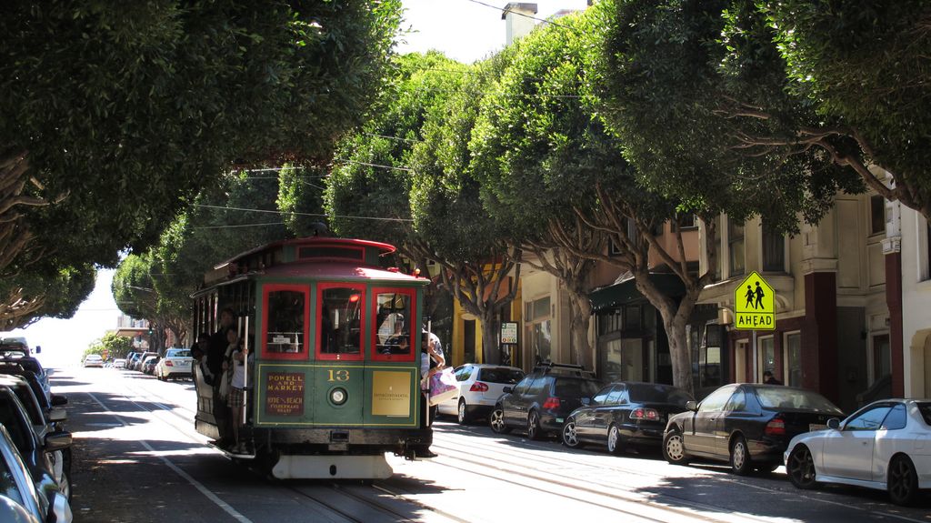 Corner of Pacific Ave. and Hyde St., San Francisco