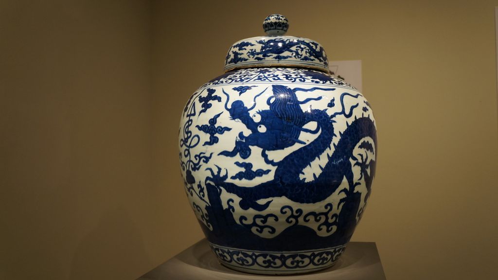 In the Asian Art Museum, San Francisco