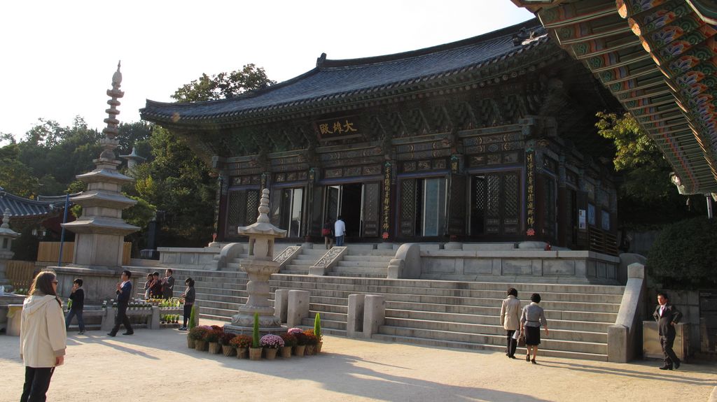 Bongeunsa Temple, Seoul, Korea