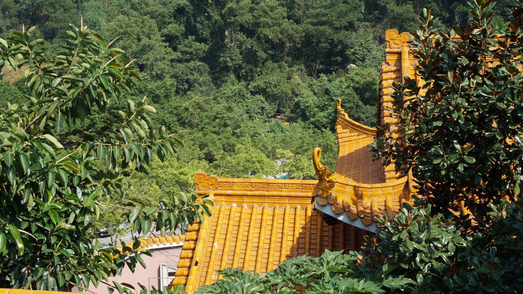 Hongfa Si Temple, Fairly Lake Botanical Garden, Shenzhen, China