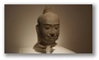 Head of a Buddhist Deity, Cambodia; The Art Institutes, Chicago